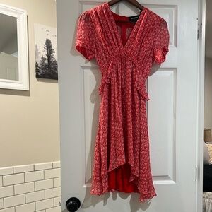 The Kooples Red Floral Dress